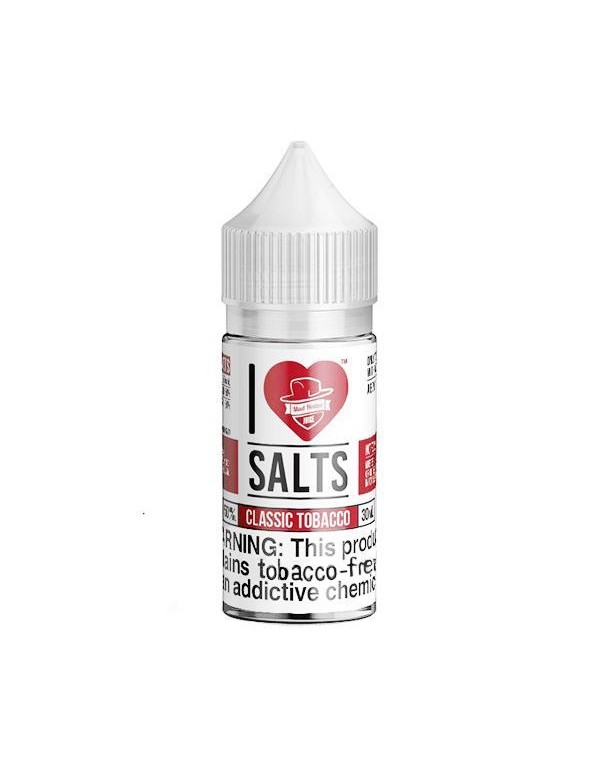 Classic Tobacco I Love Salts Mad Hatter Juice TFN ...