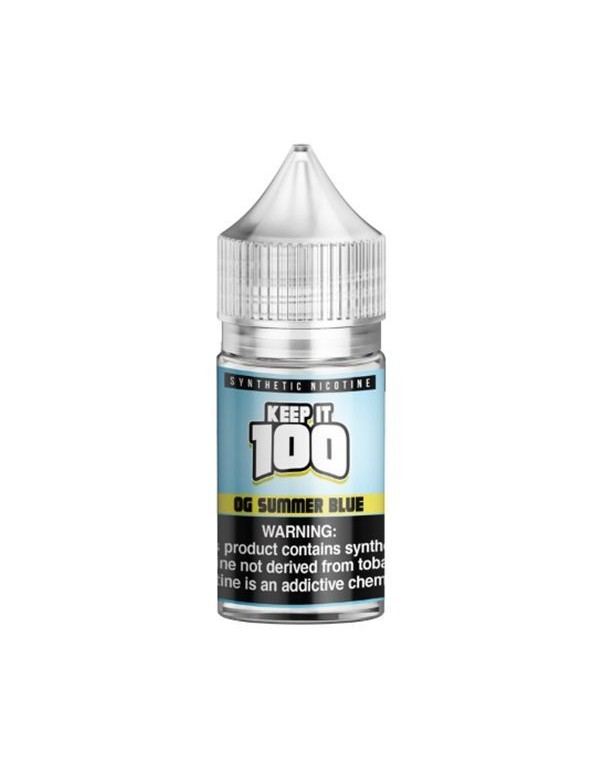 OG Summer Blue Keep It 100 TFN Salt Nic E-Juice 30...