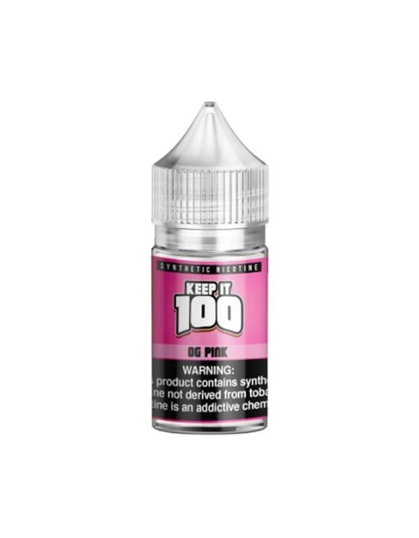 OG Pink Keep It 100 TFN Salt Nic E-Juice 30ml