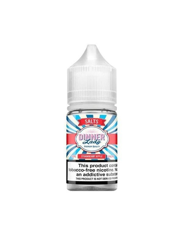 Strawberry Apple Dinner Lady TFN Salt Nic E-Juice ...