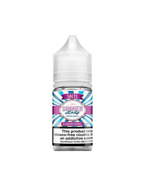 Blackberry Crumble Dinner Lady TFN Salt Nic E-Juice 30ml