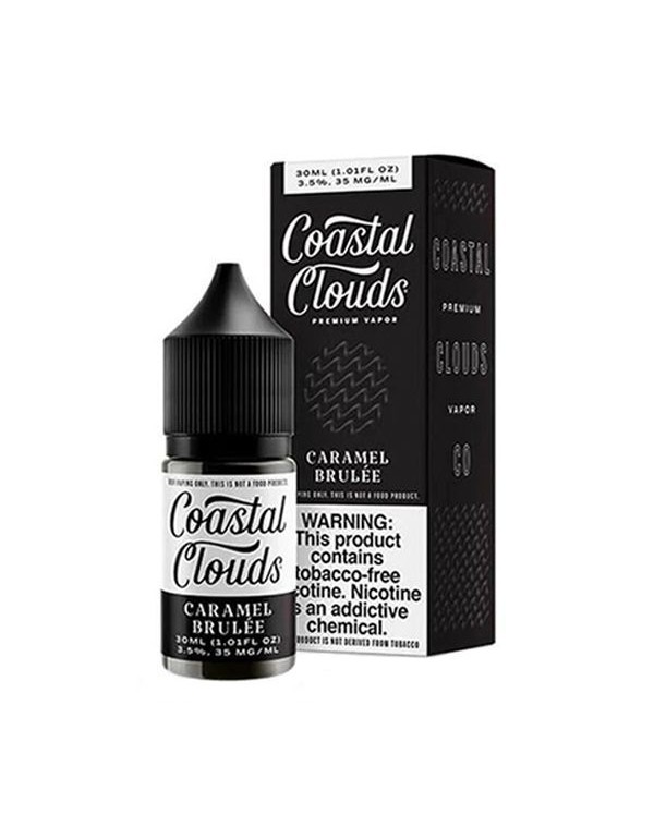 Caramel Brulee Coastal Clouds TFN Salt Nic E-Juice 30ml