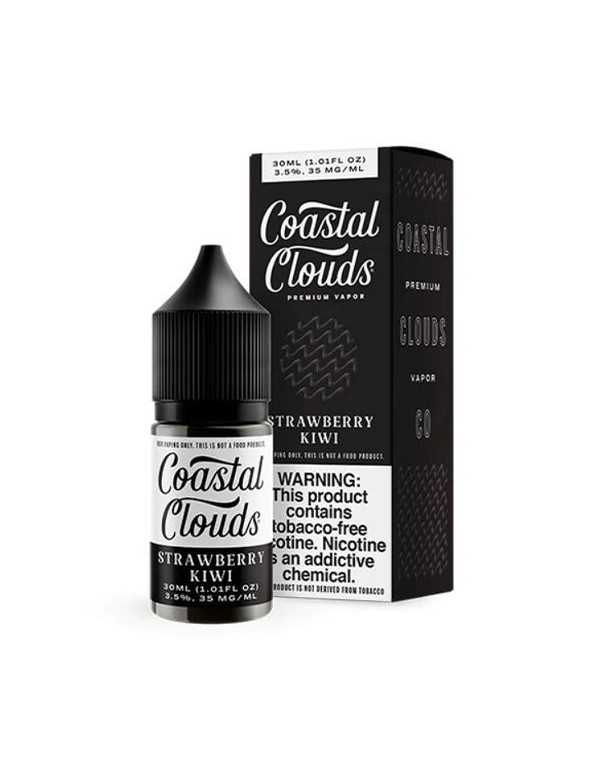 Strawberry Kiwi Coastal Clouds TFN Salt Nic E-Juic...