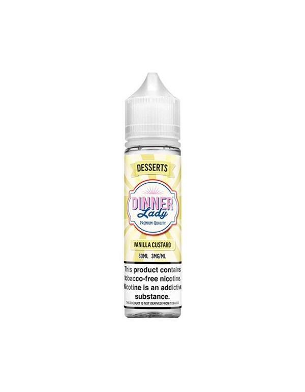 Vanilla Custard Dinner Lady TFN E-Juice 60ml