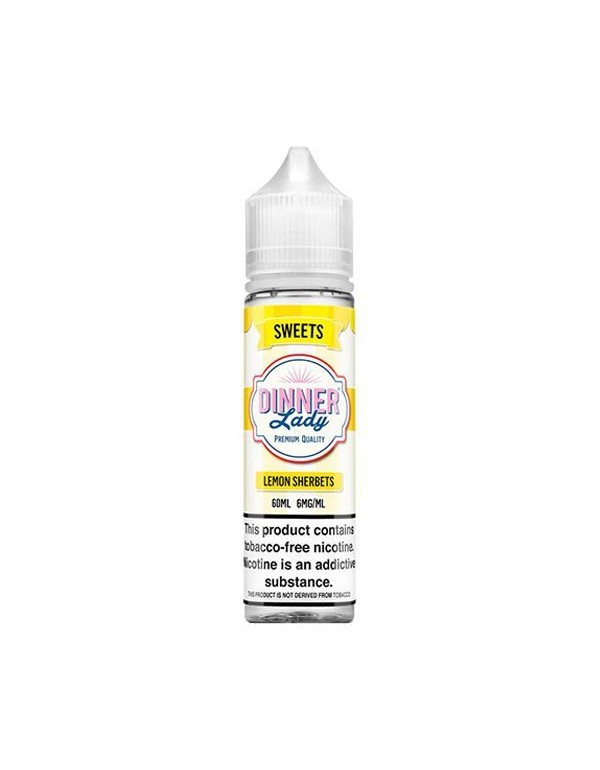 Lemon Sherbets Dinner Lady TFN E-Juice 60ml