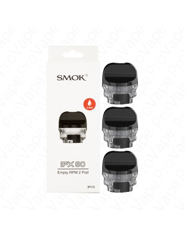SMOK IPX 80 Replacement Empty Pod Cartridge 3PCS