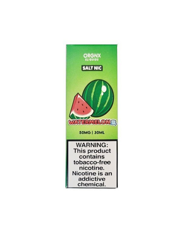 Watermelon Ice ORGNX TFN Salt Nic E-Juice 30ml