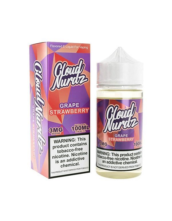Grape Strawberry Cloud Nurdz TFN E-Juice 100ml