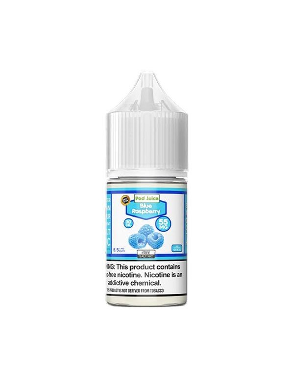 Blue Raspberry Pod Juice TFN Salt Nic E-Juice 30ml