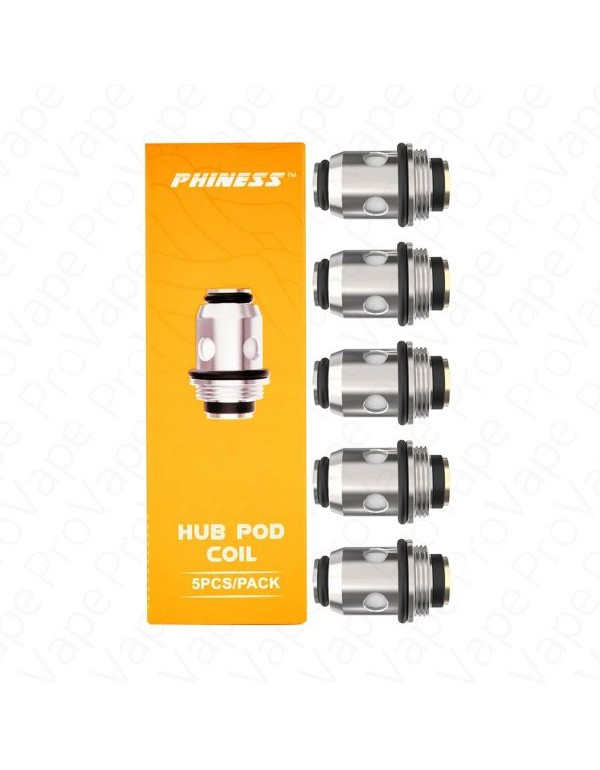 Phiness Hub Pod Replacement Coils 5PCS