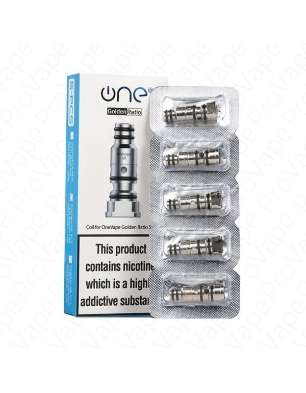 One Vape Golden Ratio Replacement Coils 5PCS