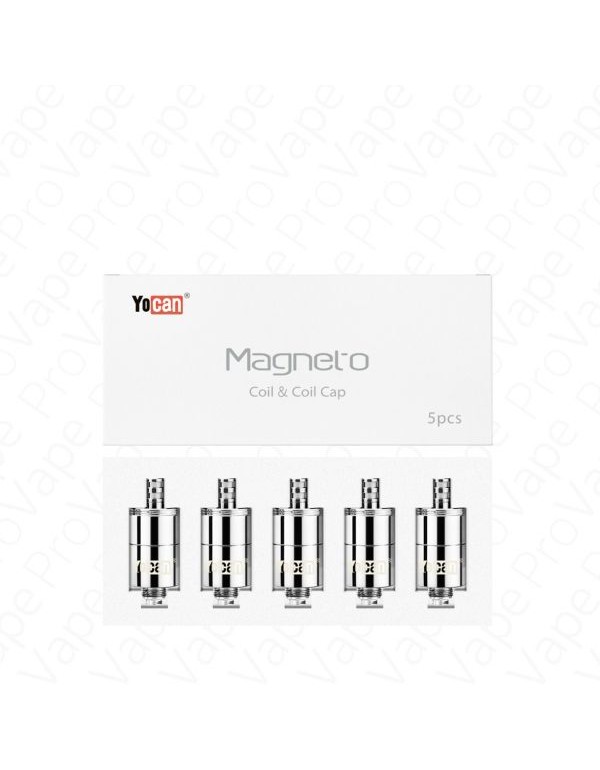 Yocan Magneto Replacement Coils & Caps 5PCS