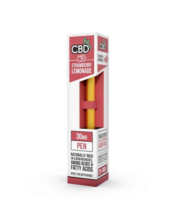 Strawberry Lemonade CBDfx 30mg CBD Vape Pen