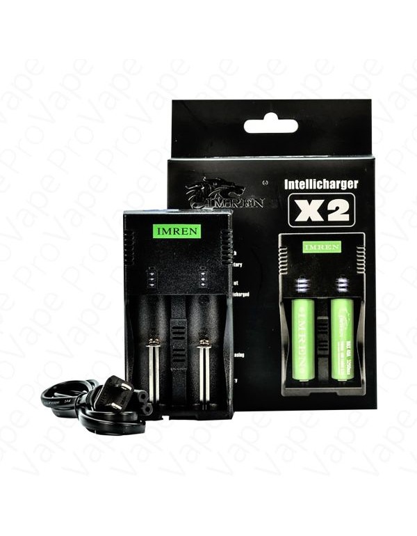 IMREN Intellicharger x2 18650 Battery Charger