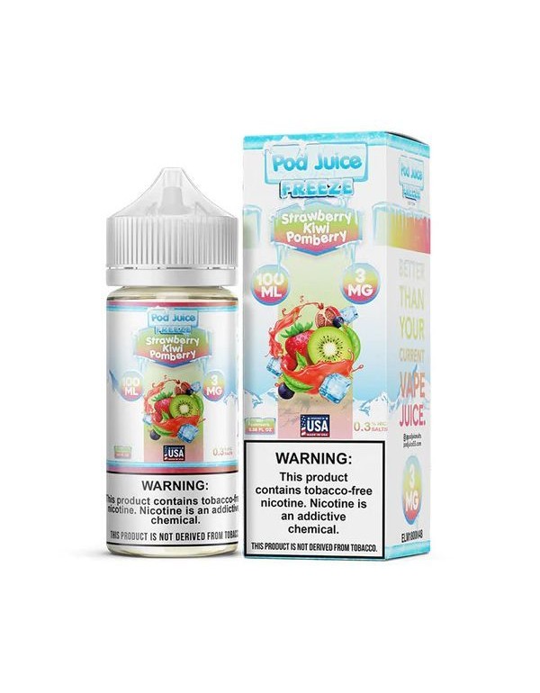 Strawberry Kiwi Pomberry Freeze Pod Juice TFN E-Juice 100ml