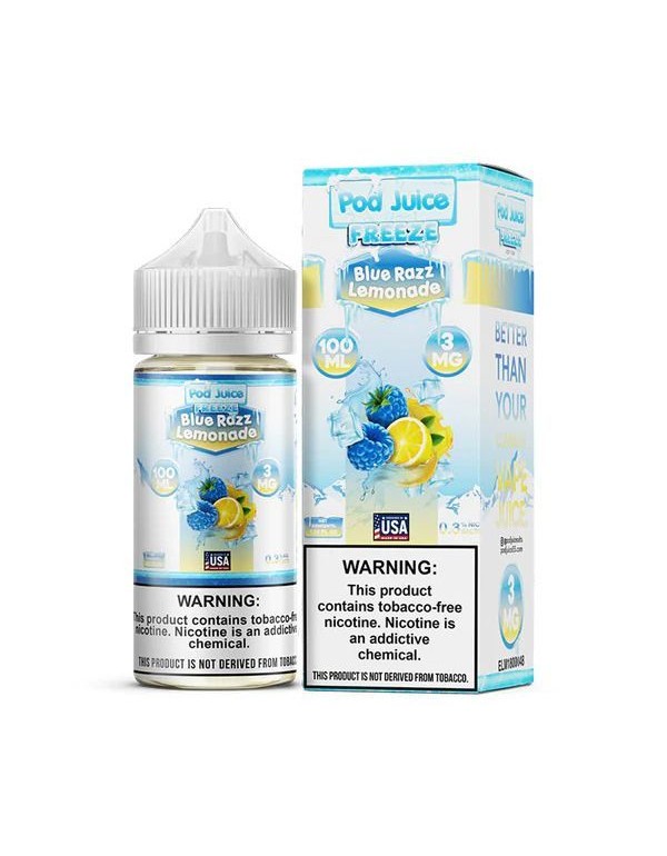 Blue Razz Lemonade Freeze Pod Juice TFN E-Juice 10...