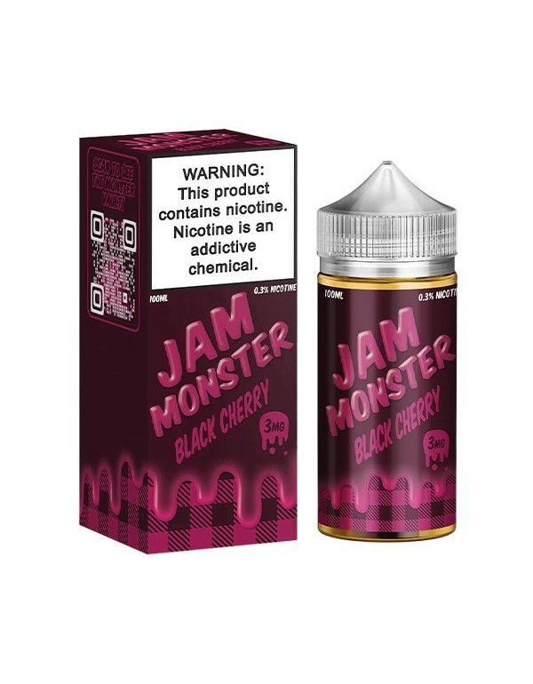 Black Cherry Jam Monster E-Juice 100ml