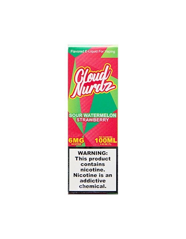 Sour Watermelon Strawberry Cloud Nurdz E-Juice 100...