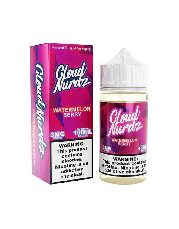 Watermelon Berry Cloud Nurdz E-Juice 100ml