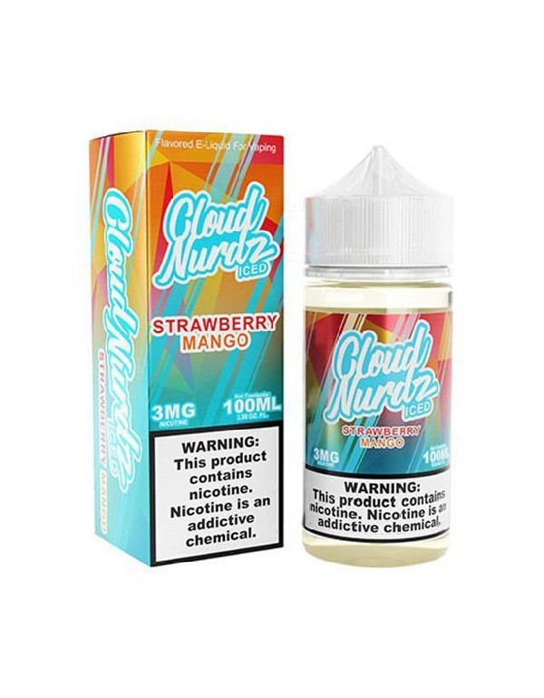 Strawberry Mango Iced Cloud Nurdz E-Juice 100ml
