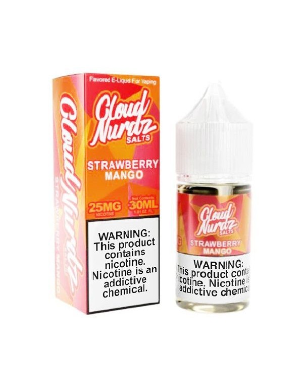 Strawberry Mango Cloud Nurdz Salt Nic E-Juice 30ml