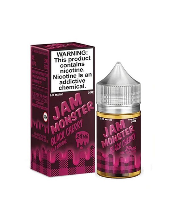 Black Cherry Jam Monster Salt Nic E-Juice 30ml