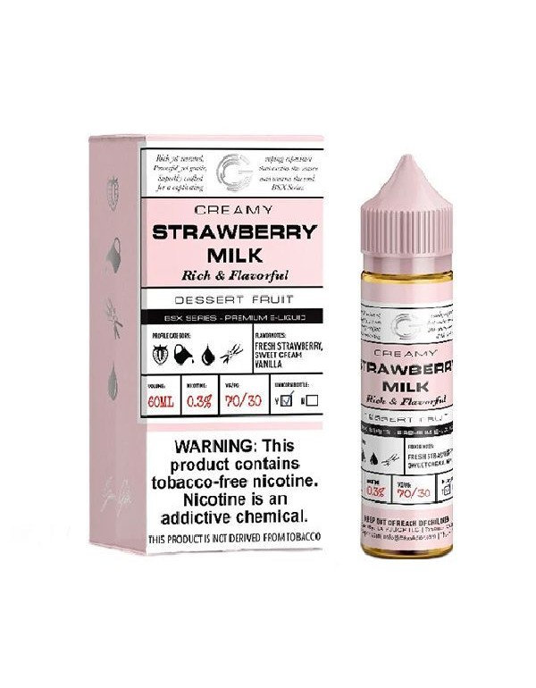 Strawberry Milk Basix Glas Vapor TFN E-Juice 60ml