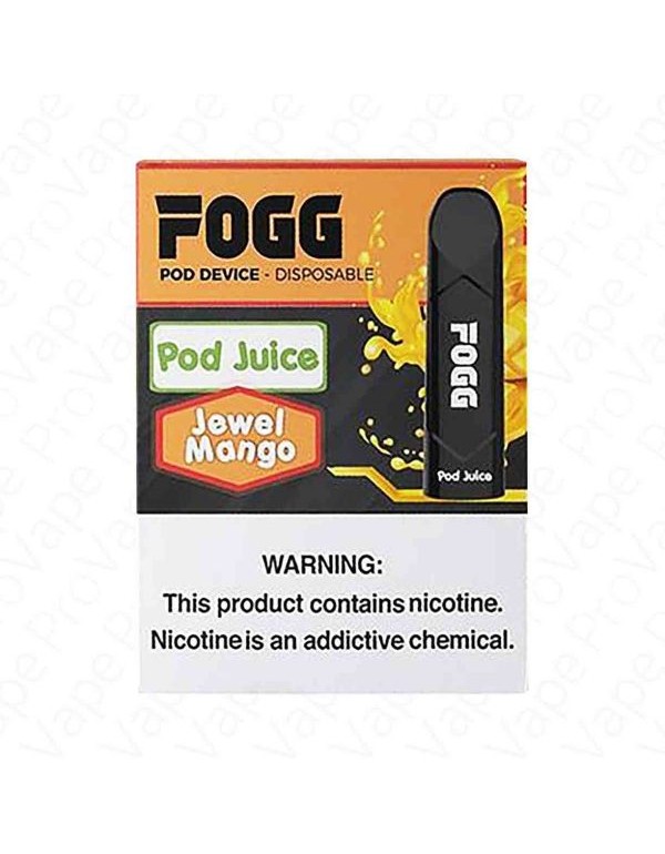 Jewel Mango Pod Juice Disposable Device FOGG 3 PCS