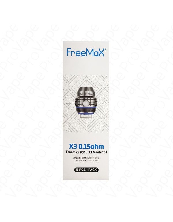 FreeMax 904L Replacement Coils 5PCS