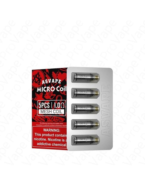 Asvape Micro Replacement Coils 5PCS