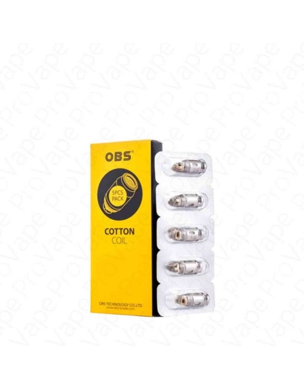 OBS Cotton Replacement Coils 5PCS