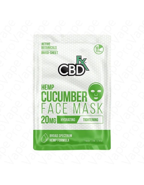 Hemp Cucumber Face Mask CBD FX