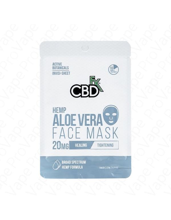 Hemp Aloe Vera Face Mask CBD FX