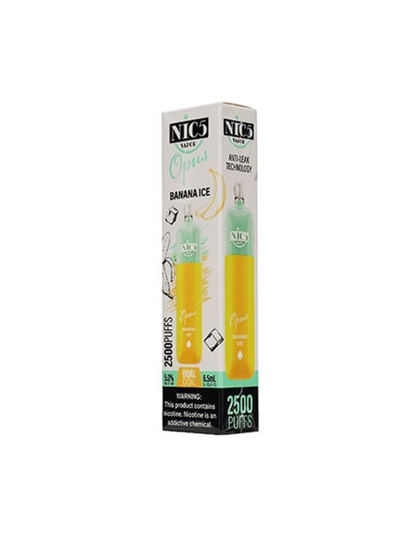 Nic5 Vapor Opus Disposable Pod Device 5%