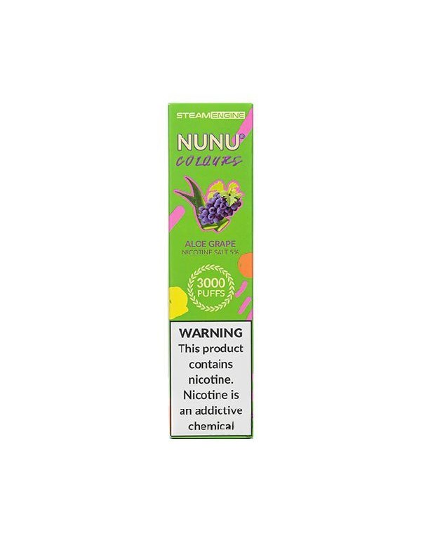 Steam Engine Nunu Colours Disposable Pod Device