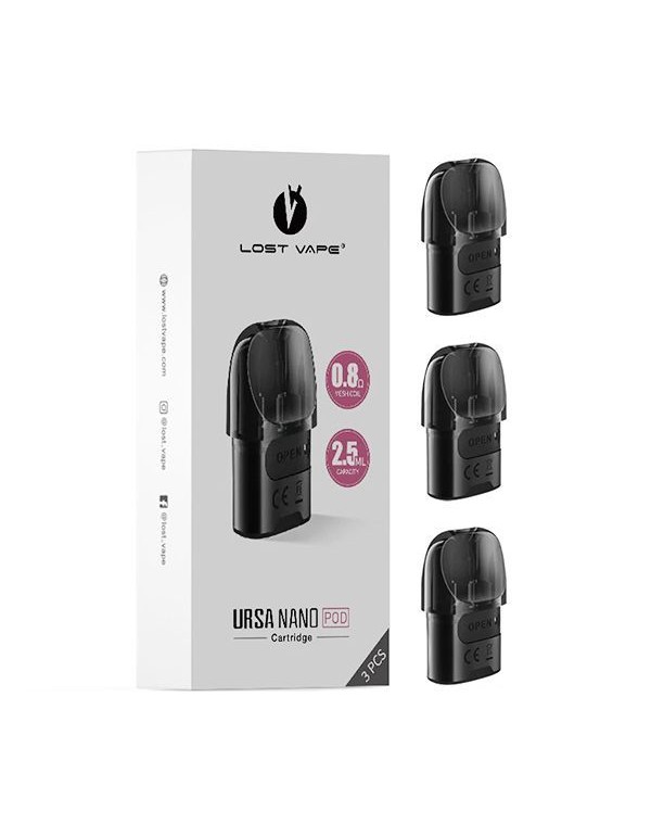 Lost Vape Ursa Nano Replacement Pod 3PCS