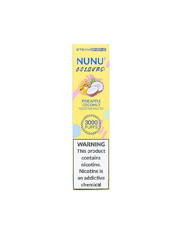 Steam Engine Nunu Colours Disposable Pod Device